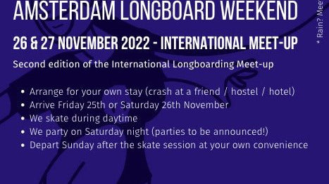 THE SECOND AMSTERDAM LONGBOARD WEEKEND - True Supplies