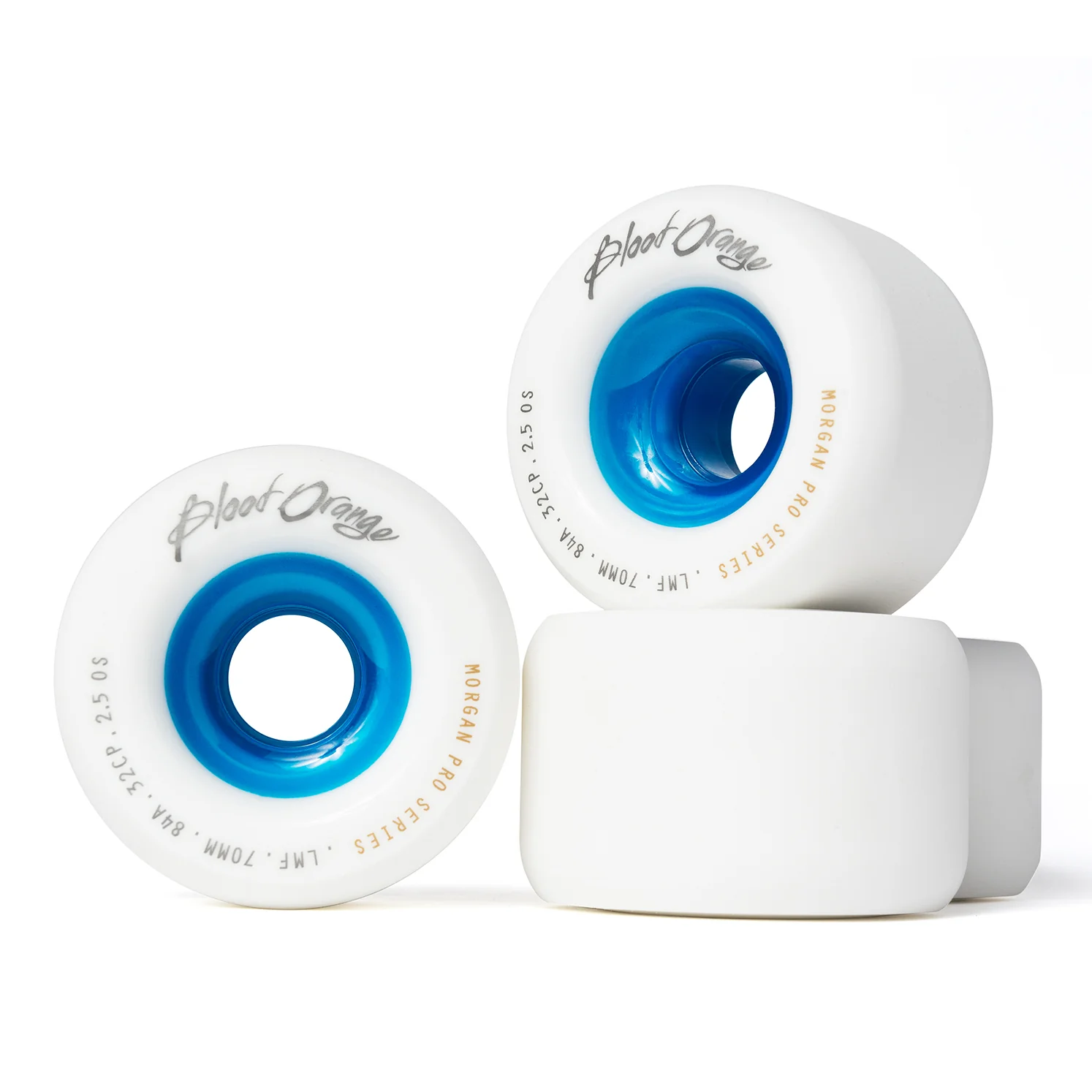 Morgan Pro White Blue 70mm 84A