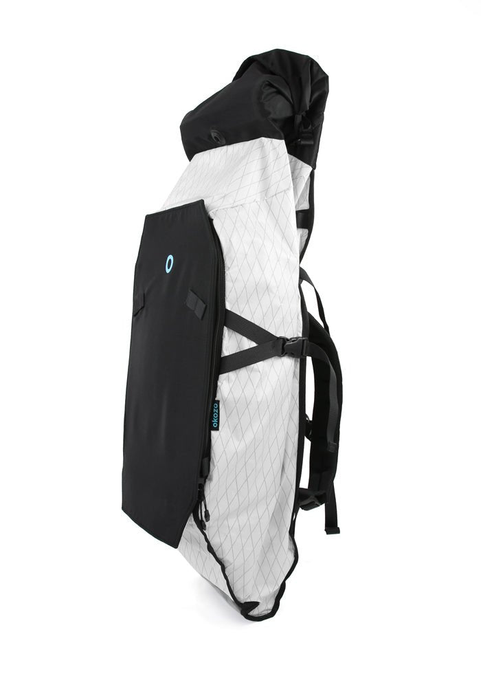 Okozo LBB X1 Longboard Backpack 42" - 107 cm_White___True Supplies