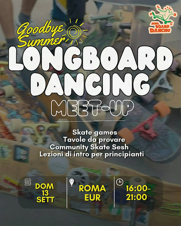 Goodbye Summer Longboard Dancing Sesh in Rome