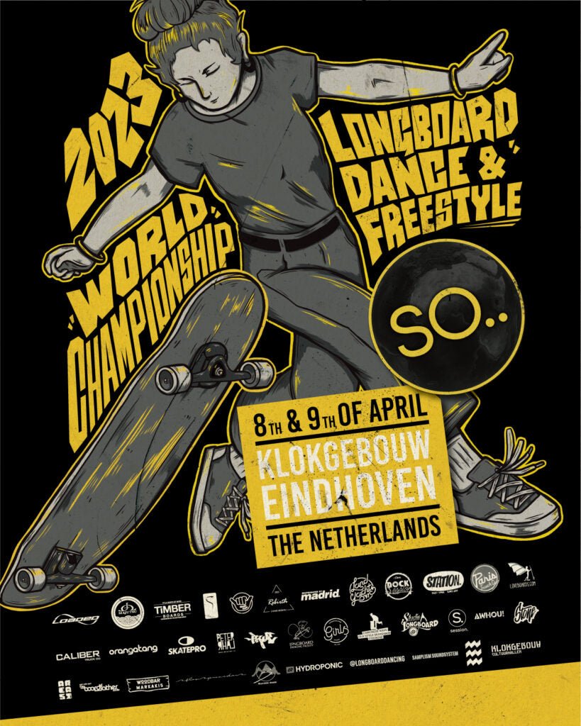 SO.. WORLD CHAMPIONSHIP LONGBOARD DANCE & FREESTYLE 8TH & 9TH OF APRIL 2023, 9TH EDITION - True Supplies