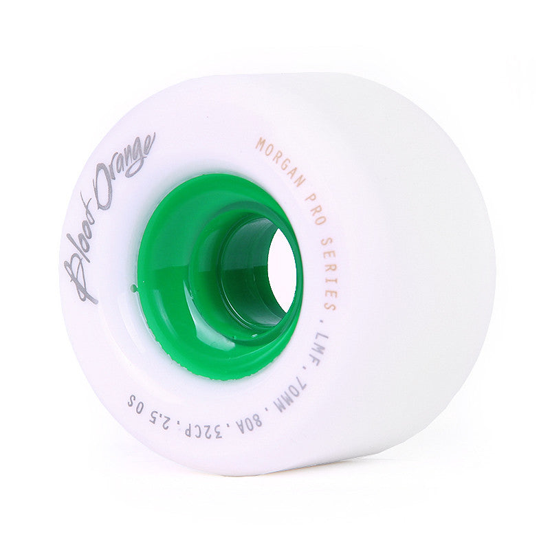 Morgan Pro White Green 70mm 80A single