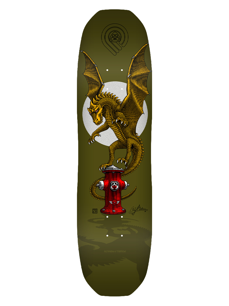 Powell Peralta Pro Andy Anderson Hydrant 7-Ply Maple Skateboard Deck