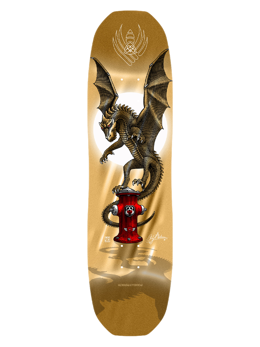 Powell Peralta Pro Andy Anderson Hydrant FLIGHT Skateboard Deck