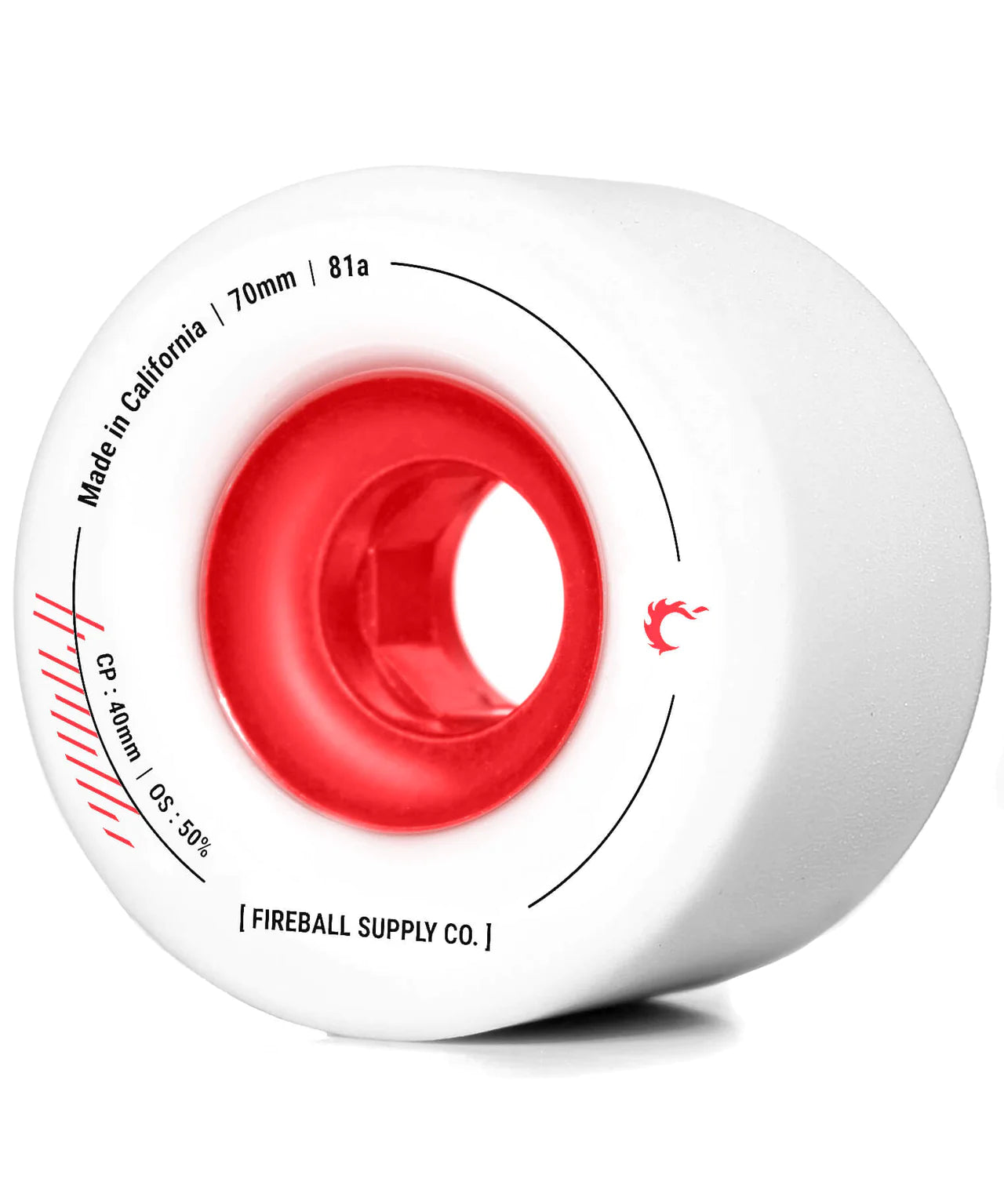 Fireball Tinder Wheels - 70mm / 81A