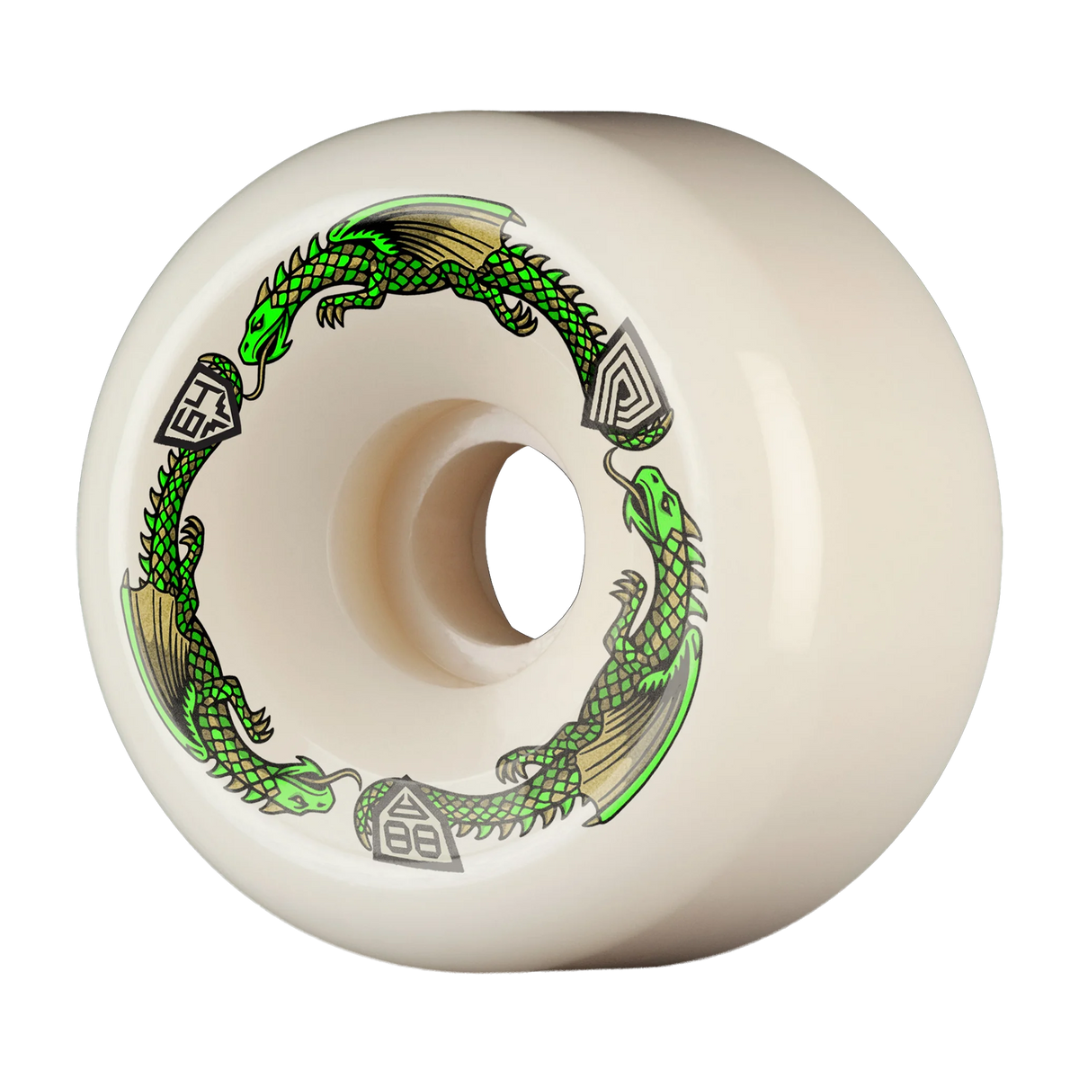 Powell Peralta Dragon Formula Skateboard Wheels Bomber 88A 64mm