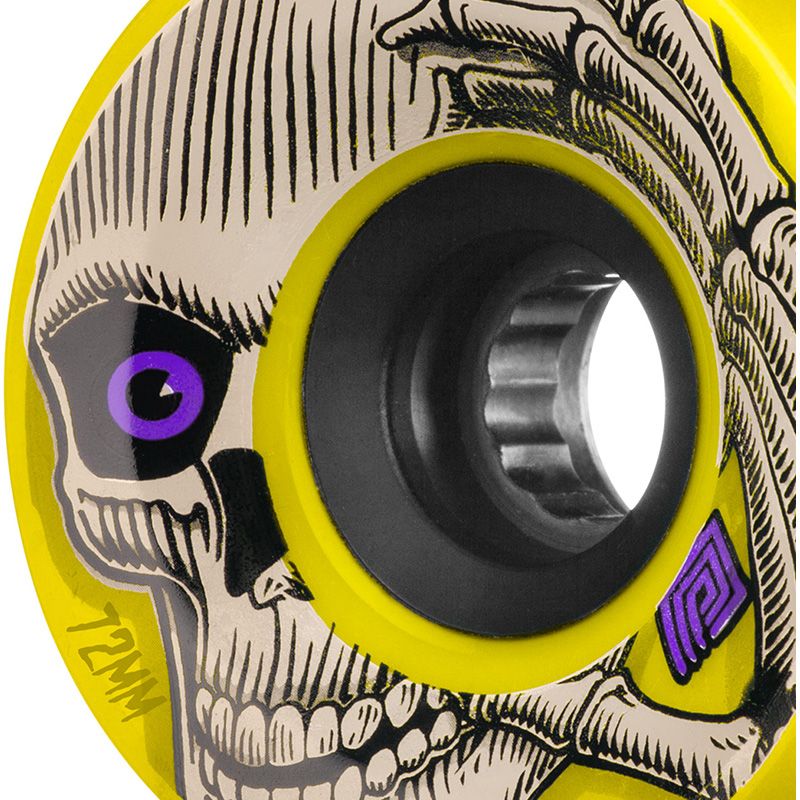 Powell Peralta Kevin Reimer Wheels 80a 72mm - Yellow – True
