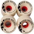 Dius S'Fin Wheels - 65mm 80a_White___True Supplies