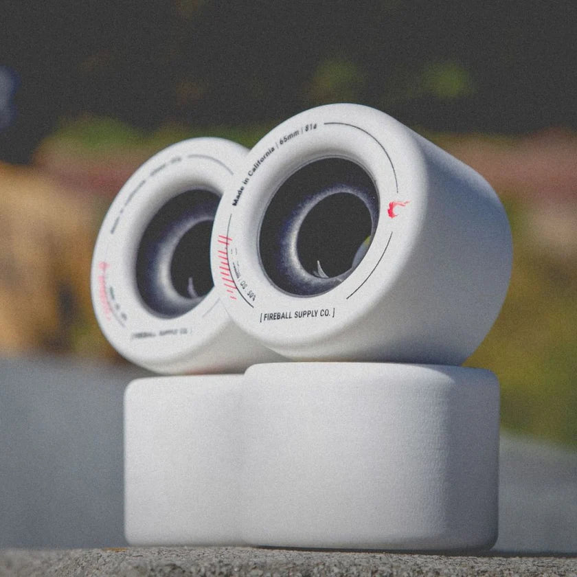 Fireball Tinder Wheels - 65mm / 81A_White___True Supplies