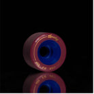 Lucky Wheels - Dark Red & Blue - 60mm / 80a (Set of 4 Wheels)____True Supplies