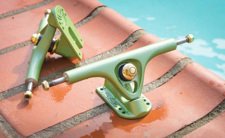 Paris V3 Trucks 180 mm 50º_Tropic Green (set of 2)___True Supplies