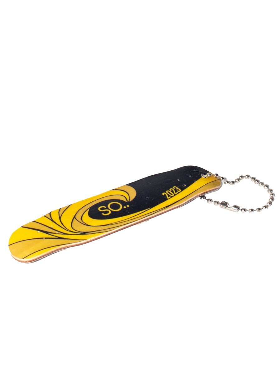 So.. 2023 Mini Longboard Key-Chain_Wave___True Supplies